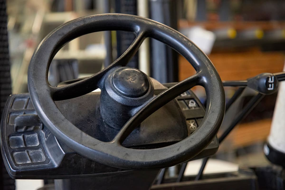 detailed view of mechanical plastic gears and levers