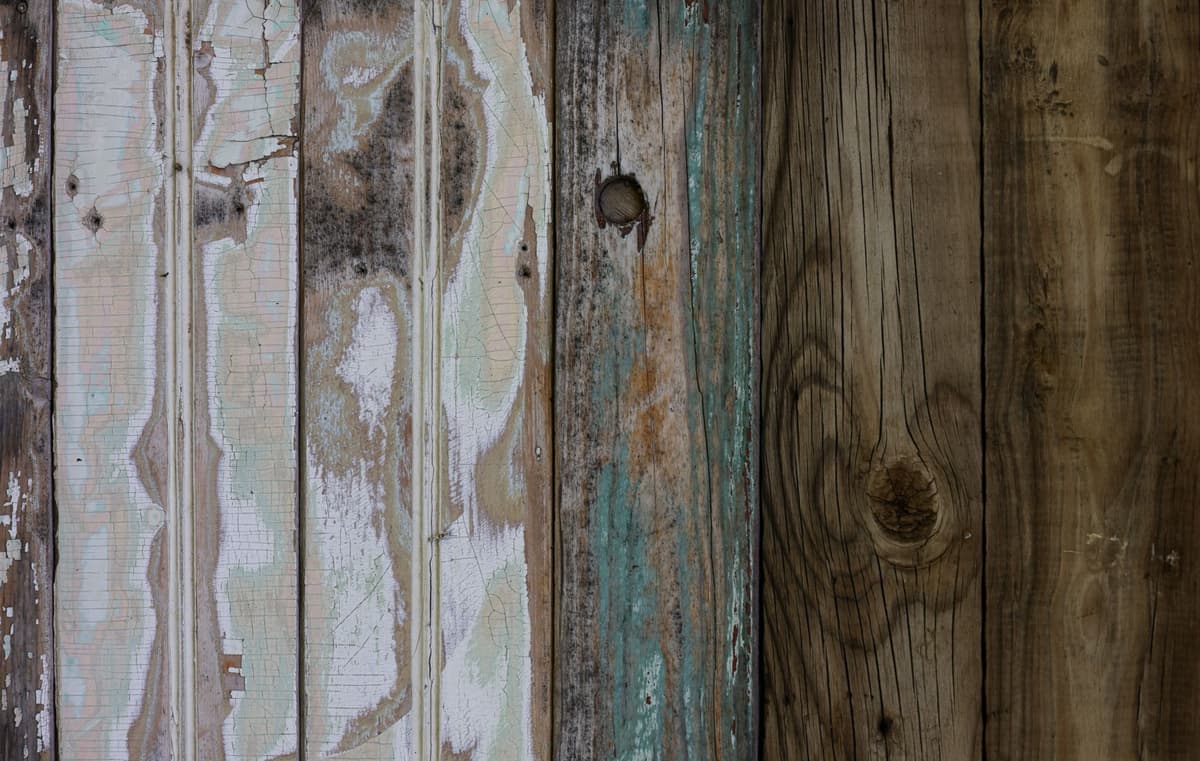weathered antique nautical chart on wood