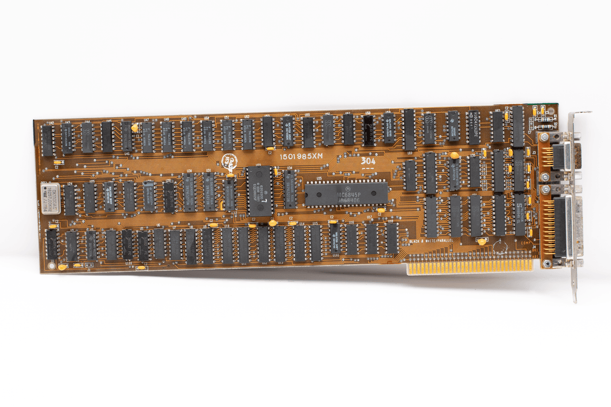 a high-resolution close-up of a gold-plated circuit board