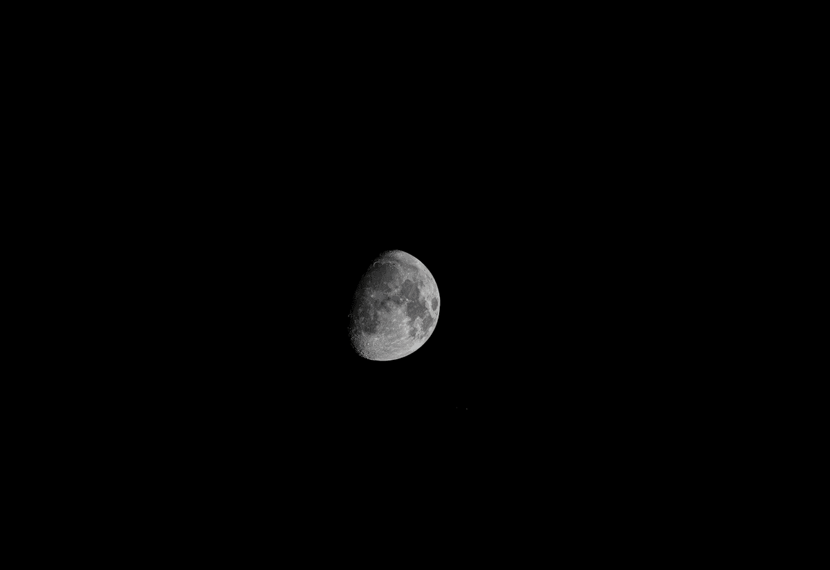 a high-resolution lunar surface map on a monitor
