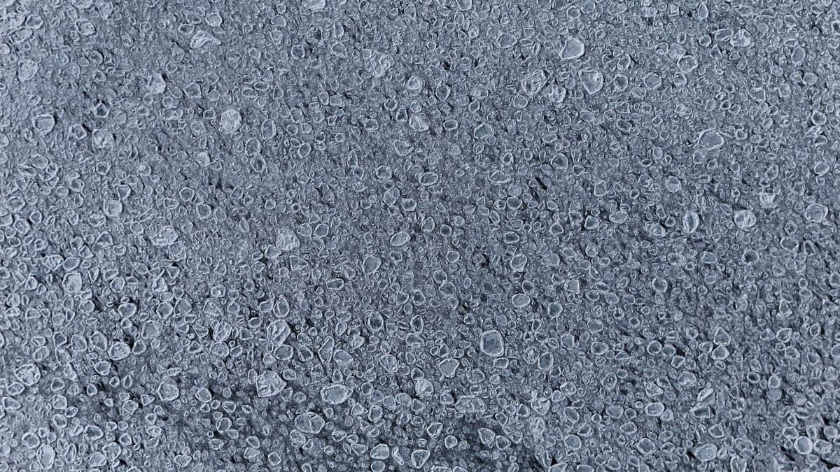 microscopic view of jagged lunar dust particles