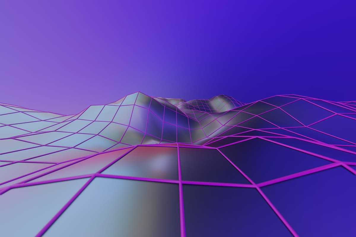 a high-resolution 3D wireframe mesh of a classical torso